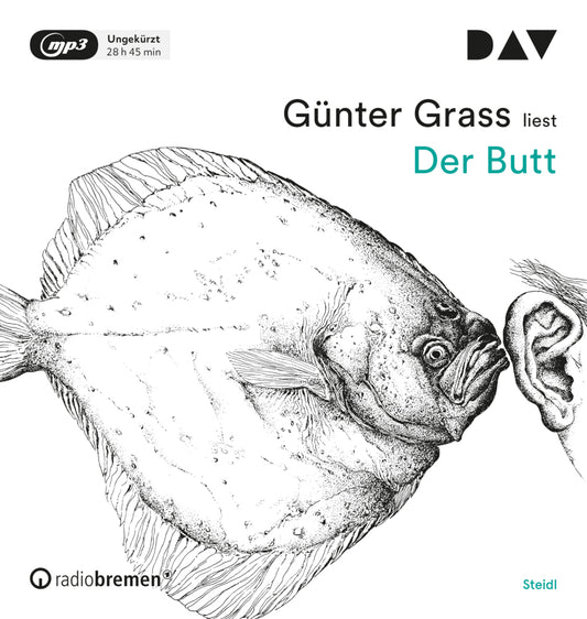 Der Butt, 3 Audio-CD, 3 MP3 (Günter Grass)
