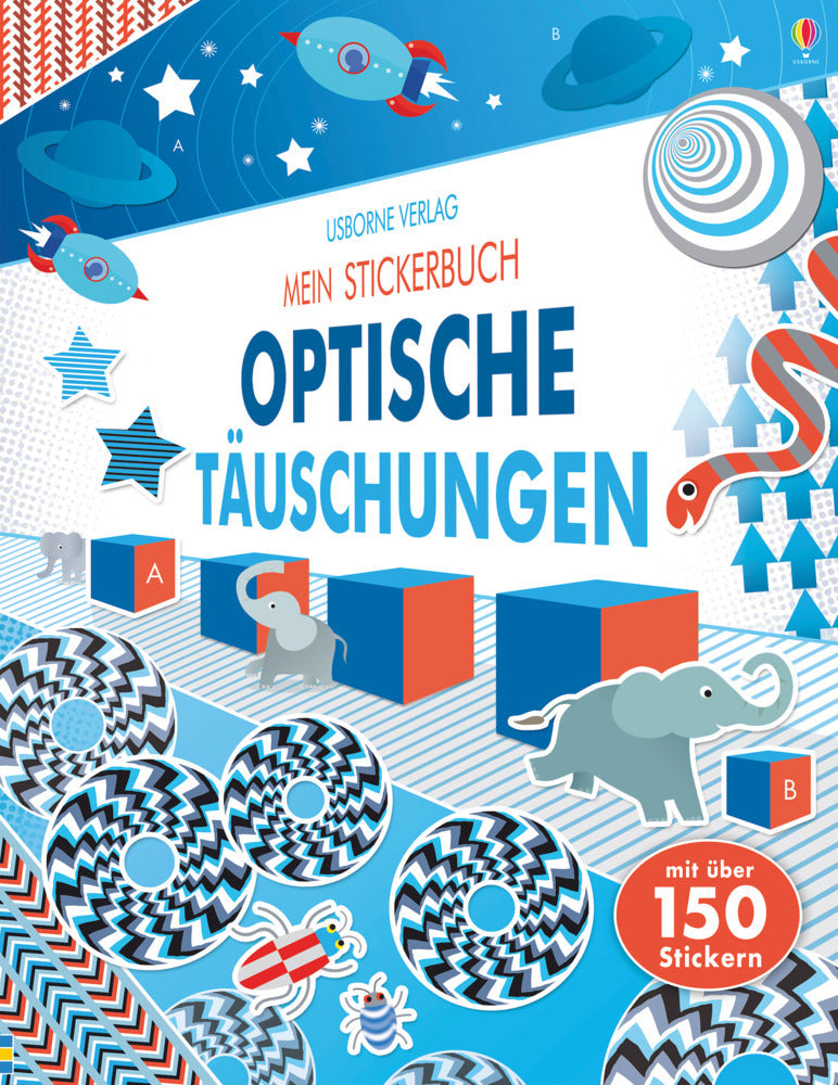 Mein Stickerbuch: Optische Täuschungen (Sam Taplin)