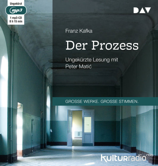 Der Prozess, 1 Audio-CD, 1 MP3 (Franz Kafka)