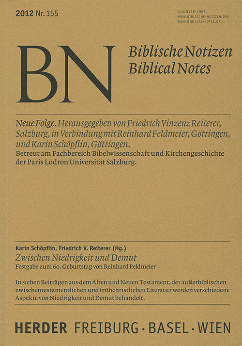 Zwischen Niedrigkeit und Demut (Karin Schöpflin)