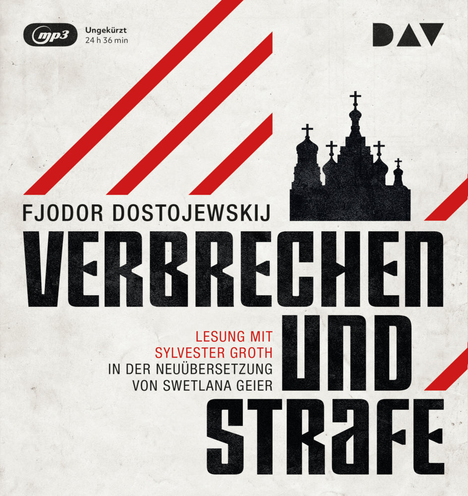 Verbrechen und Strafe, 3 Audio-CD, 3 MP3 (Fjodor M. Dostojewskij)