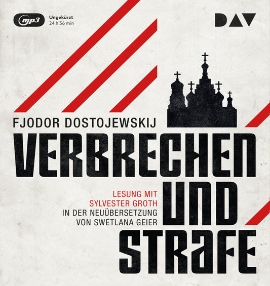Verbrechen und Strafe, 3 Audio-CD, 3 MP3 (Fjodor M. Dostojewskij)