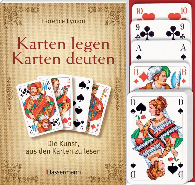 Karten legen - Karten deuten, m. Karten (Florence Eymon)