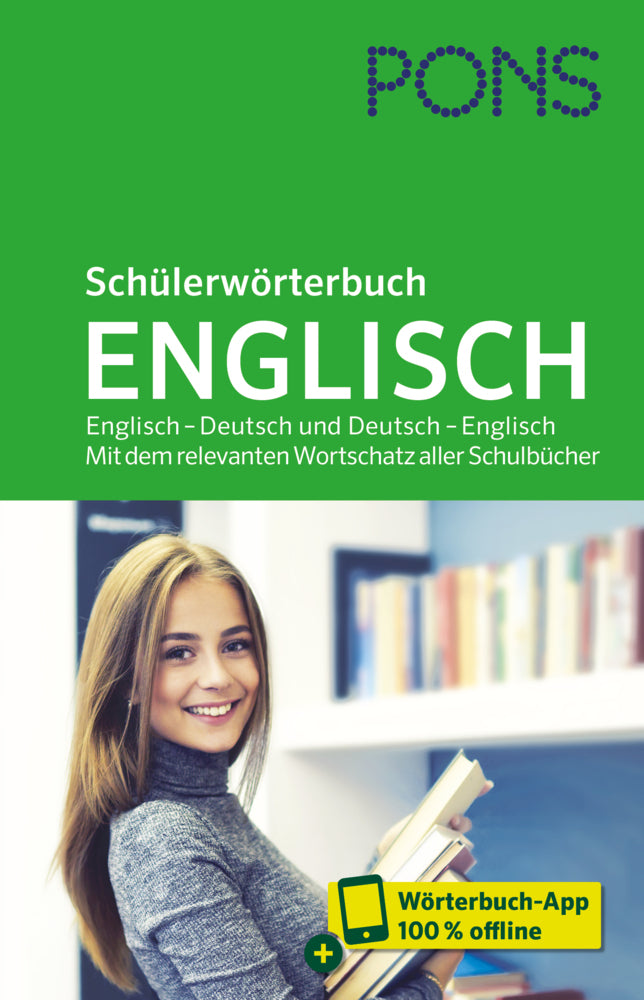 PONS Schülerwörterbuch Englisch, m.  Buch, m.  Online-Zugang