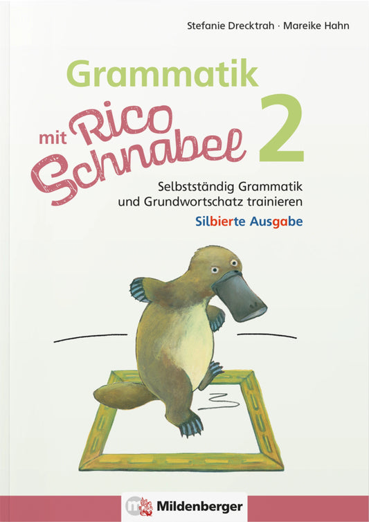 Grammatik mit Rico Schnabel, Klasse 2 - silbierte Ausgabe (Stefanie Drecktrah)