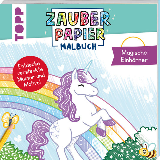 Zauberpapier Malbuch Magische Einhörner (Natascha Pitz)