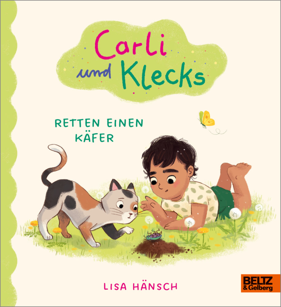Carli und Klecks retten einen Käfer (Lisa Hänsch)