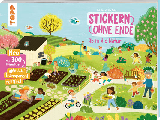 Stickern ohne Ende - Ab in die Natur (Joli Hannah)