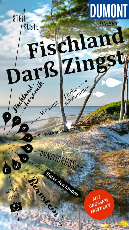 DUMONT direkt Reiseführer Fischland, Darß, Zingst (Claudia Banck)