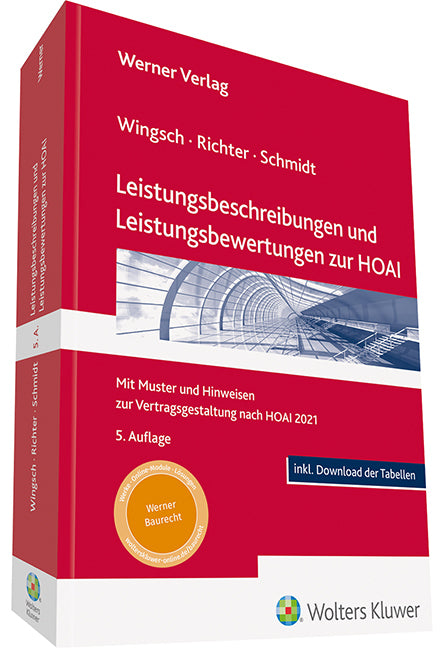 Leistungsbeschreibungen und Leistungsbewertungen zur HOAI (Lothar Richter)