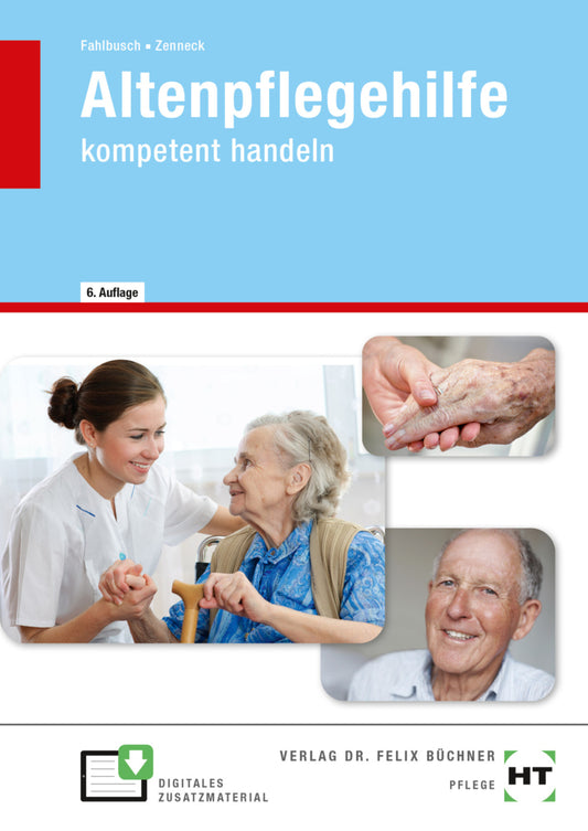 Altenpflegehilfe - kompetent handeln, m. CD-ROM (Heidi Fahlbusch)