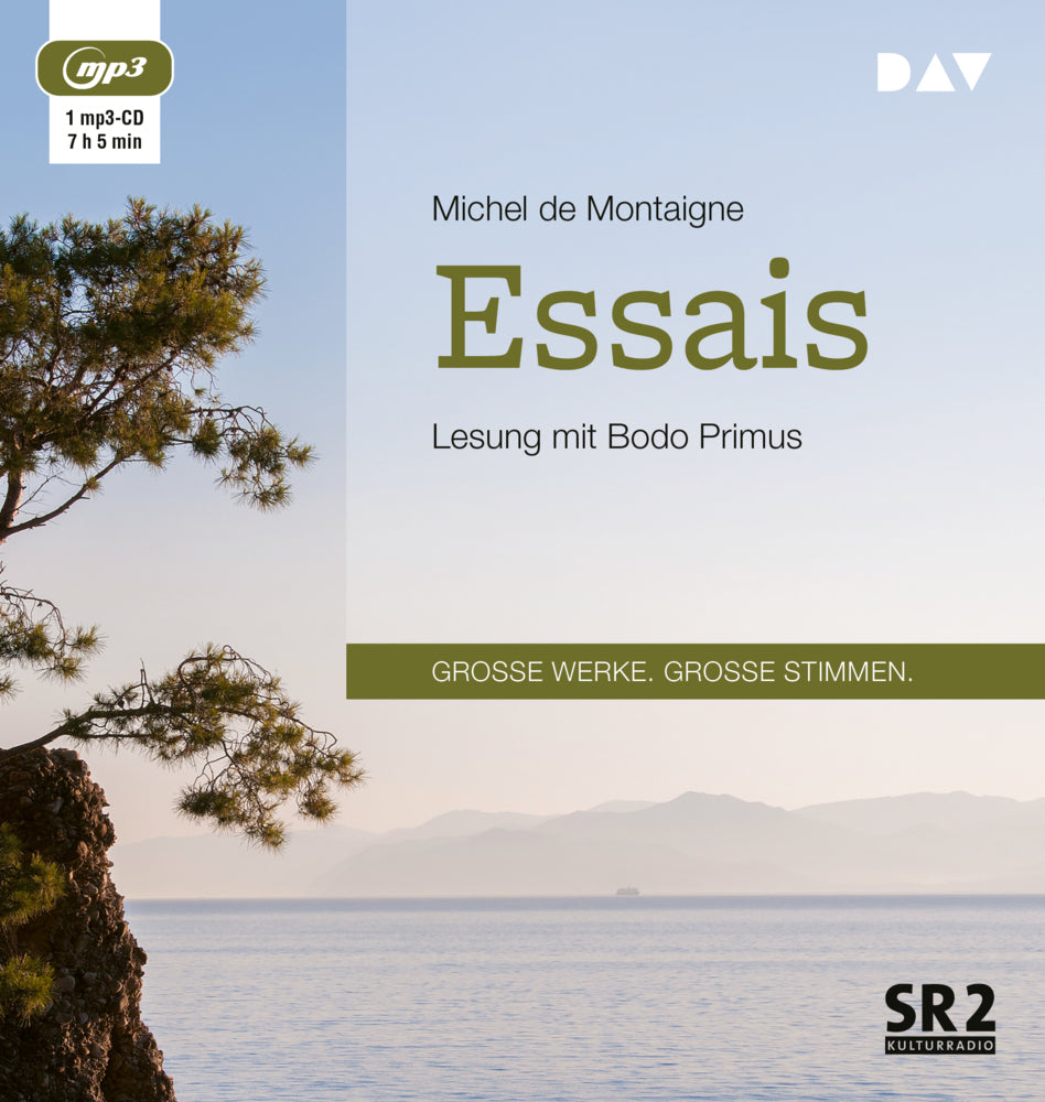 Essais, 1 Audio-CD, 1 MP3 (Michel De Montaigne)