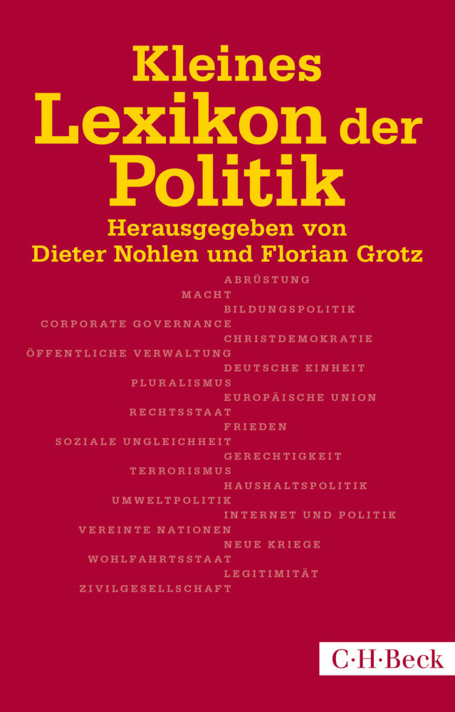 Kleines Lexikon der Politik (Dieter Nohlen)