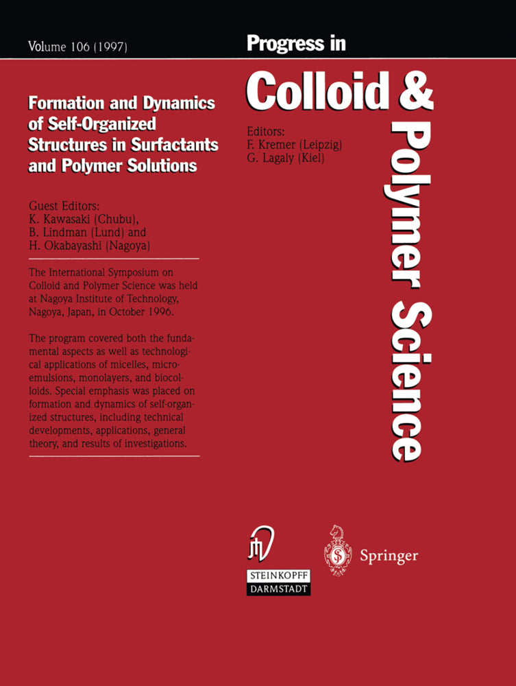 Formation and Dynamics of Self-Organized Structures in Surfactants and Polymer Solutions (Kyoji Kawasaki)