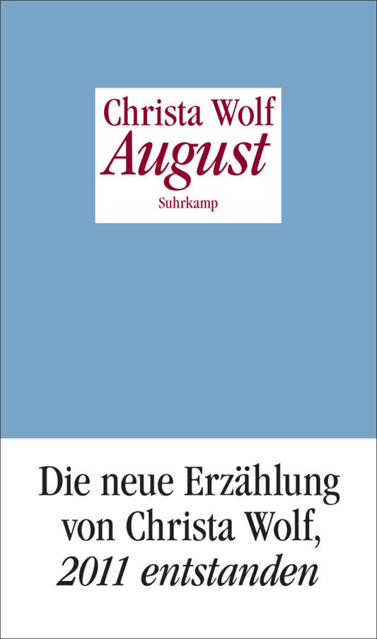August (Christa Wolf)