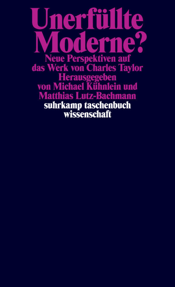 Unerfüllte Moderne? (Michael Kühnlein)
