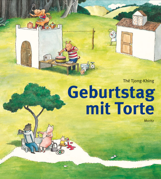 Geburtstag mit Torte (Thé Tjong-Khing)