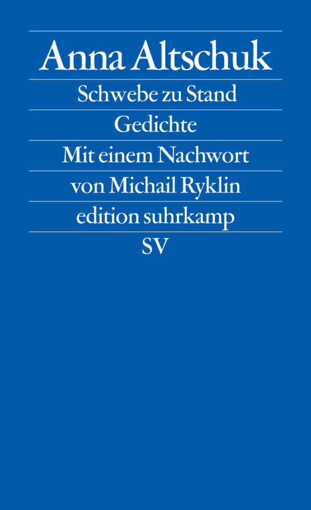 Schwebe zu Stand (Anna Altschuk)