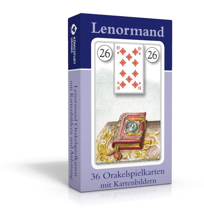 Lenormand Orakelkarten, Wahrsagekarten (Königsfurt-Urania Verlag)