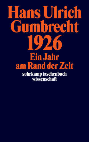 1926 (Hans U. Gumbrecht)