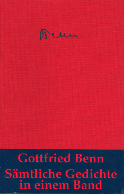 Sämtliche Gedichte (Gottfried Benn)