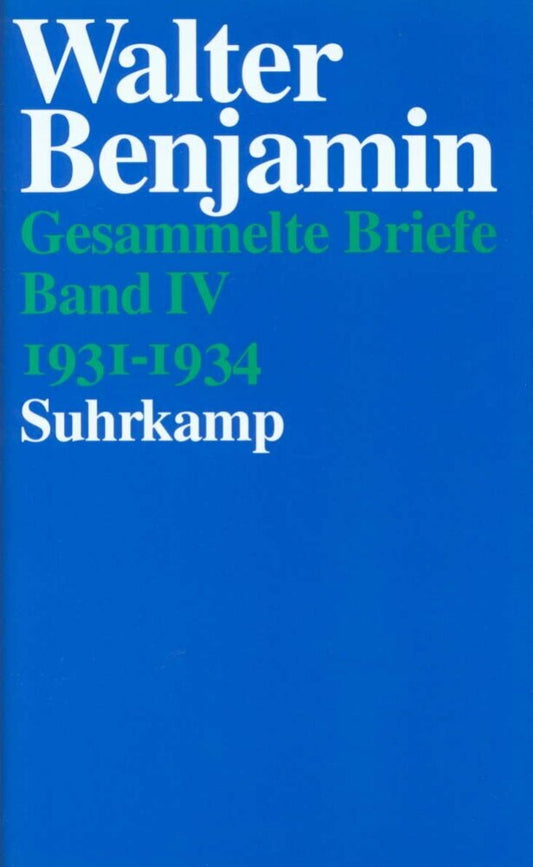 1931-1934 (Walter Benjamin)