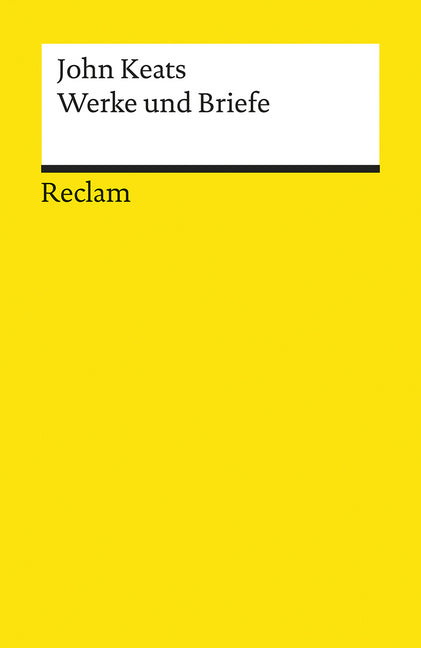 Werke und Briefe. Lyrik (Englisch/Deutsch). Verserzählungen, Drama, Briefe (Deutsch) (John Keats)