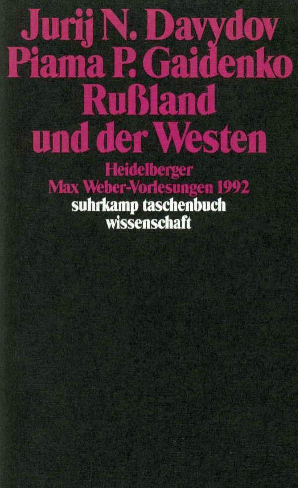 Rußland und der Westen (Jurij N. Davydov)