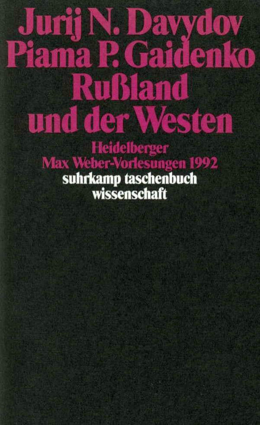 Rußland und der Westen (Jurij N. Davydov)