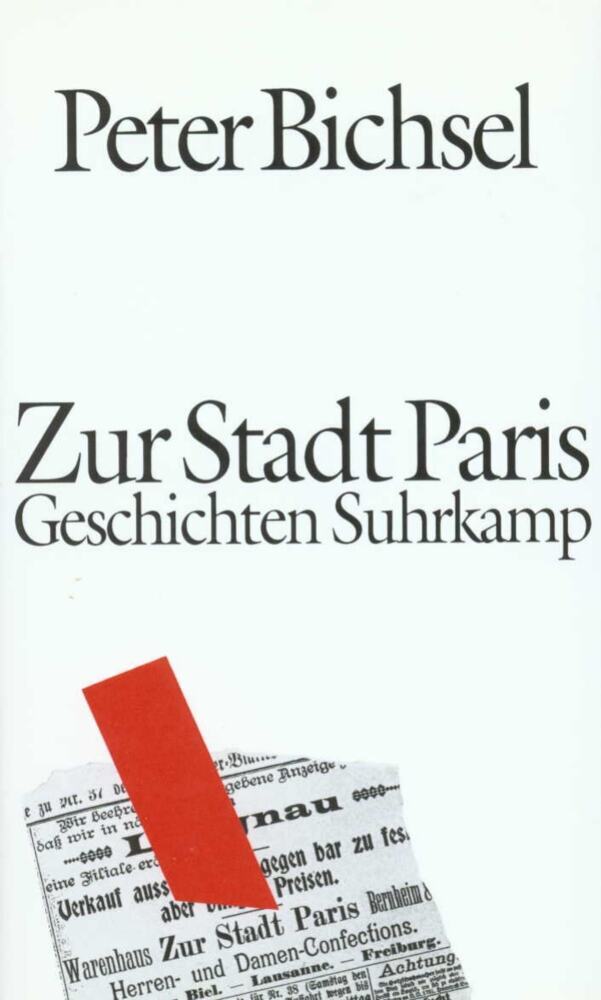 Zur Stadt Paris (Peter Bichsel)