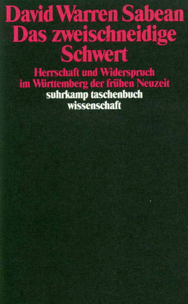Das zweischneidige Schwert (David W. Sabean)