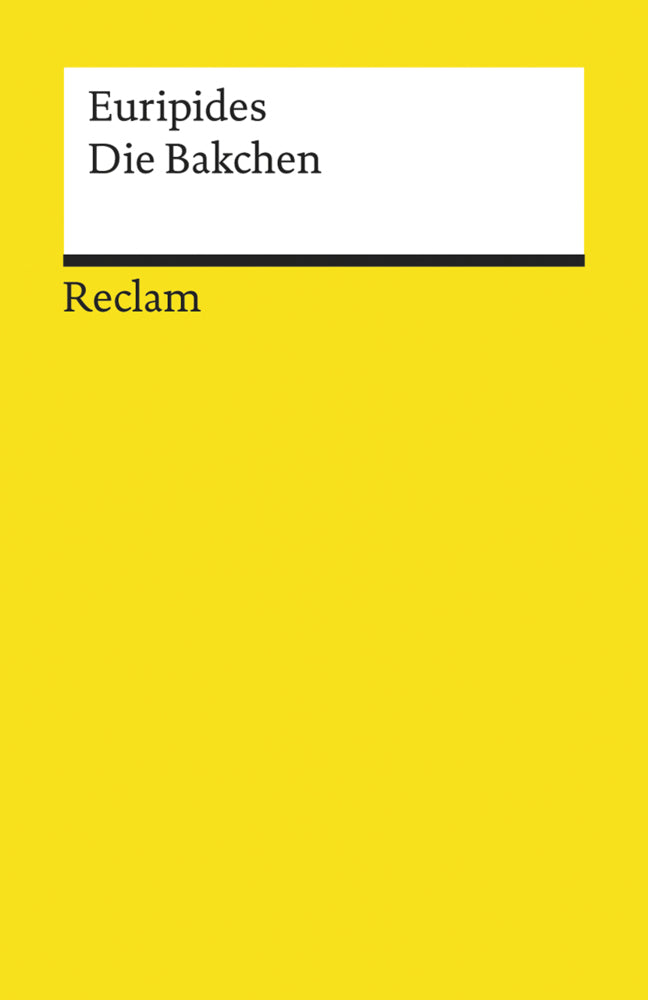 Die Bakchen (Euripides)