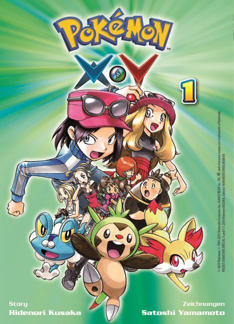 Pokémon X und Y 01 (Hidenori Kusaka)