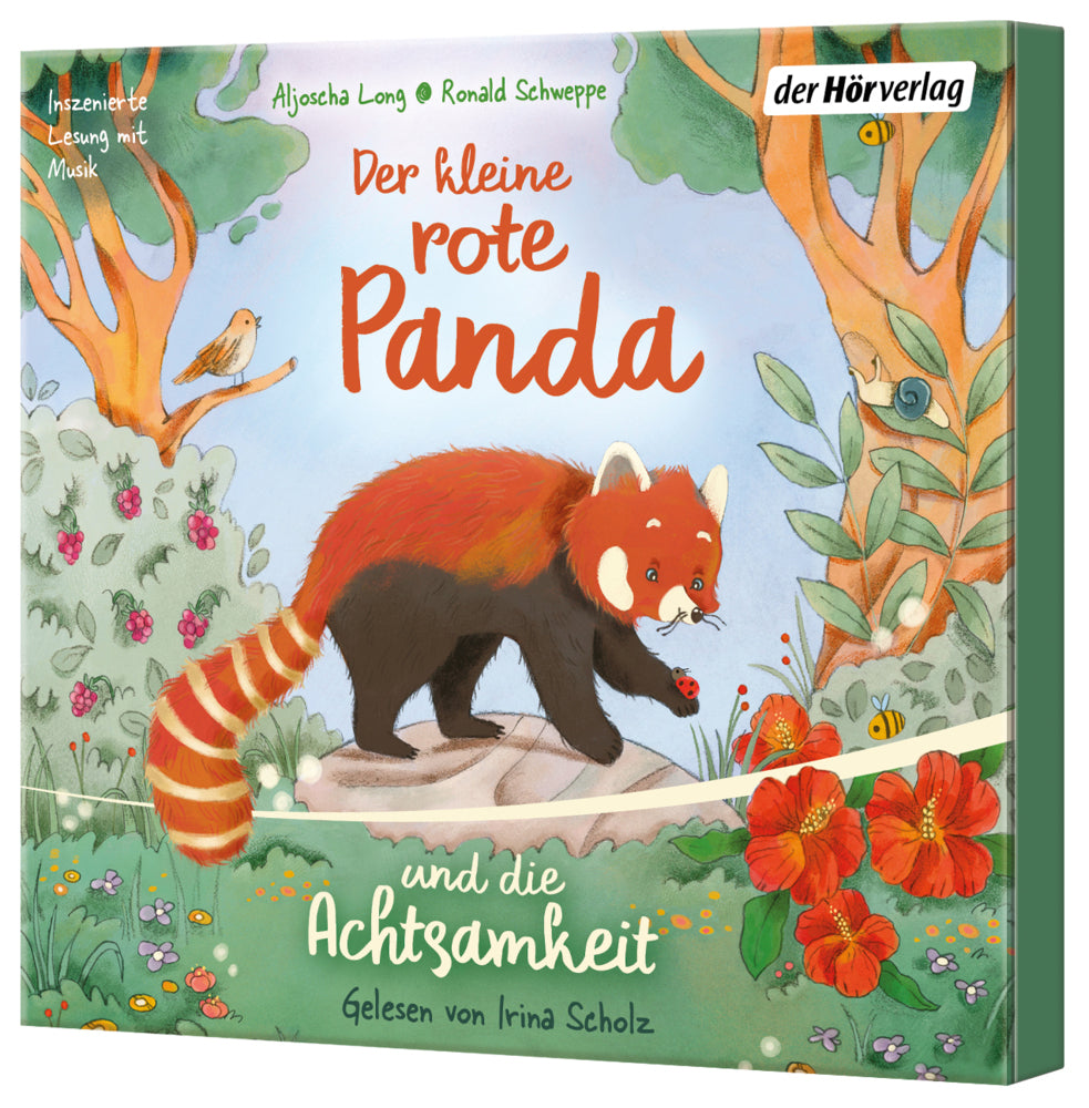 Der kleine rote Panda und die Achtsamkeit, 1 Audio-CD (Aljoscha Long)