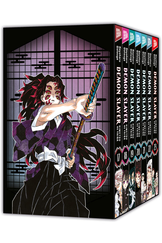 Demon Slayer - Kimetsu no Yaiba - 17-23 mit Schuber (Koyoharu Gotouge)