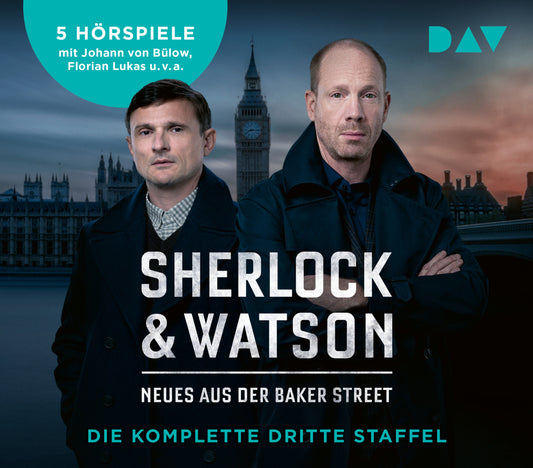 Sherlock & Watson - Neues aus der Baker Street. Die komplette dritte Staffel, 10 Audio-CD (Viviane Koppelmann)