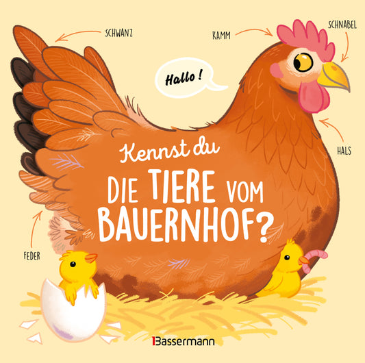 Kennst du die Tiere vom Bauernhof? - Sachbilderbuch für Kinder ab 3 Jahren (Olivier Le Gall)