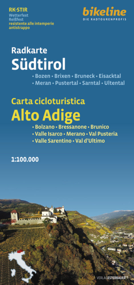 Radkarte Südtirol (Esterbauer Verlag)