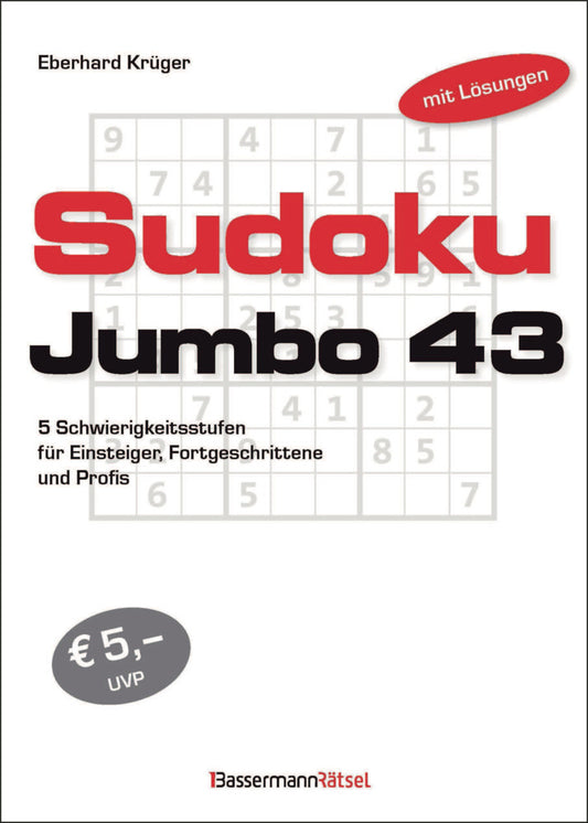 Sudokujumbo 43 (Eberhard Krüger)