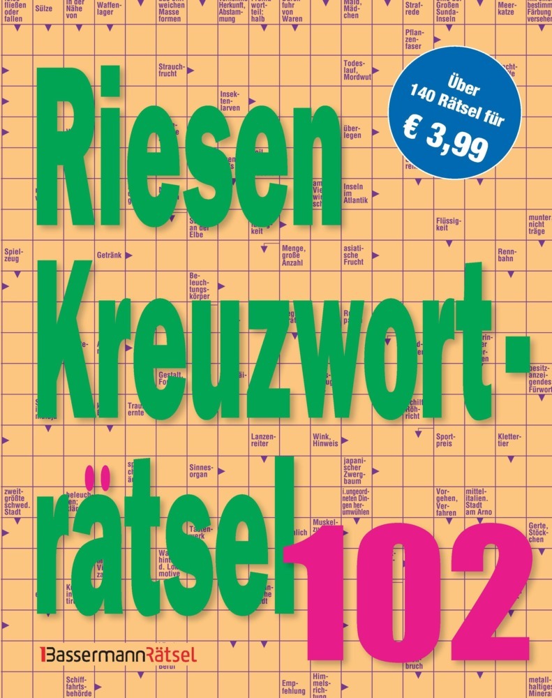 Riesen-Kreuzworträtsel 102 (Eberhard Krüger)