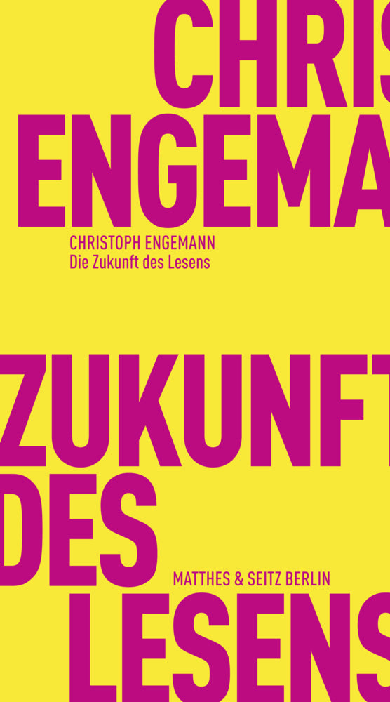 Die Zukunft des Lesens (Christoph Engemann)