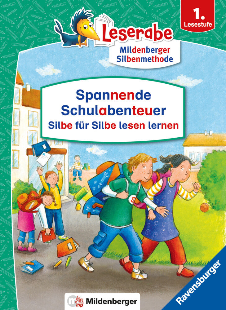 Leserabe Sonderausgaben - Spannende Schulabenteuer - Silbe für Silbe lesen lernen (Martin Klein)
