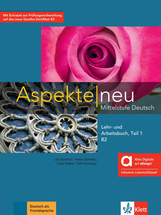 Aspekte neu B2 Teil 1 - Hybride Ausgabe allango, m. 1 Beilage