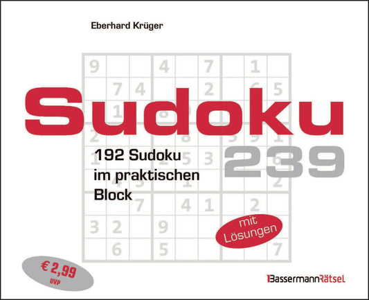 Sudokublock 239 (Eberhard Krüger)
