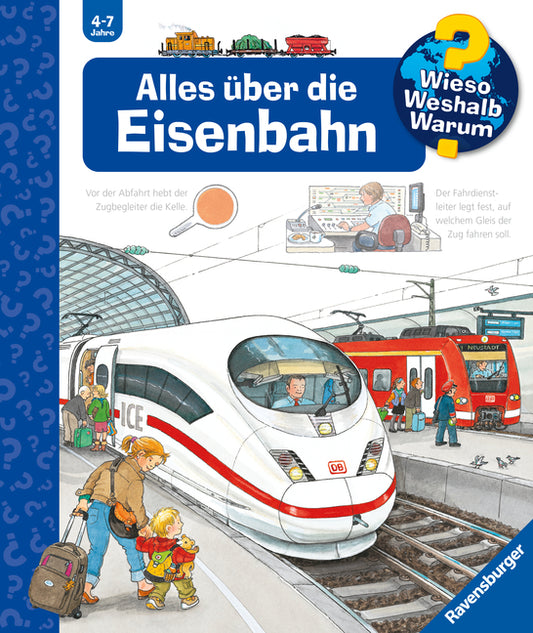 Wieso? Weshalb? Warum? Kernreihe, Band 8 - Alles über die Eisenbahn (Patricia Mennen)