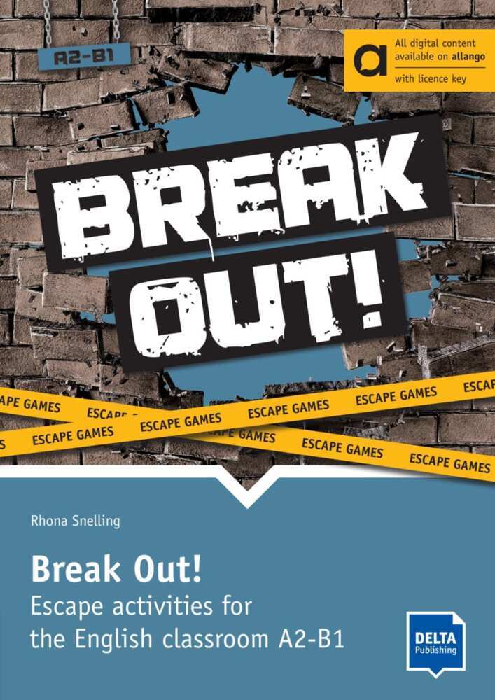 DELTA Break Out! A2-B1 - Hybrid Edition allango, m. 1 Beilage (Rhona Snelling)
