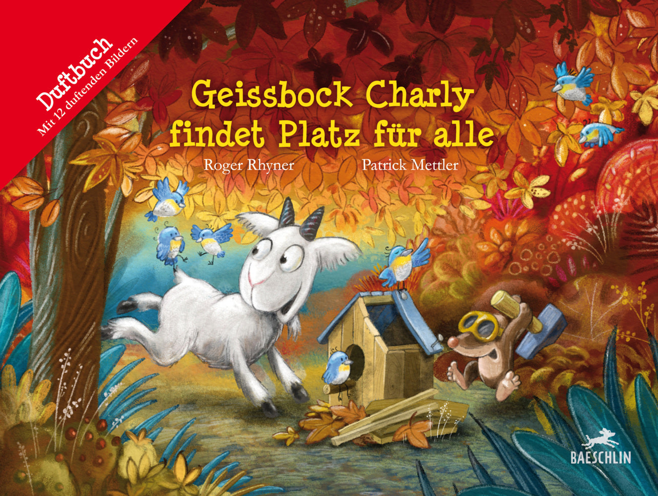 Geissbock Charly findet Platz für alle (Roger Rhyner)