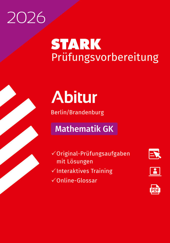 STARK Mathematik GK - Abitur 2026 Berlin/Brandenburg - Prüfungsvorbereitung, m. 1 Buch, m. 1 Beilage