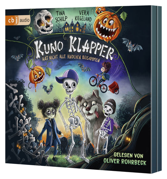 KUNO KLAPPER hat nicht alle Knochen beisammen, 2 Audio-CD (Tina Schilp)