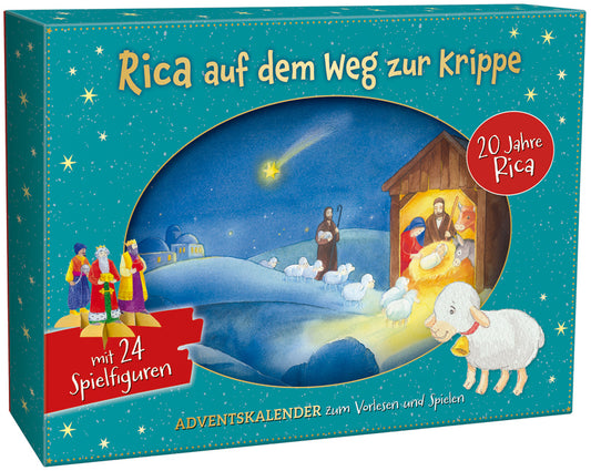 Rica auf dem Weg zur Krippe (Susanne Schneble)
